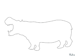 hippos Coloring Pages To Print